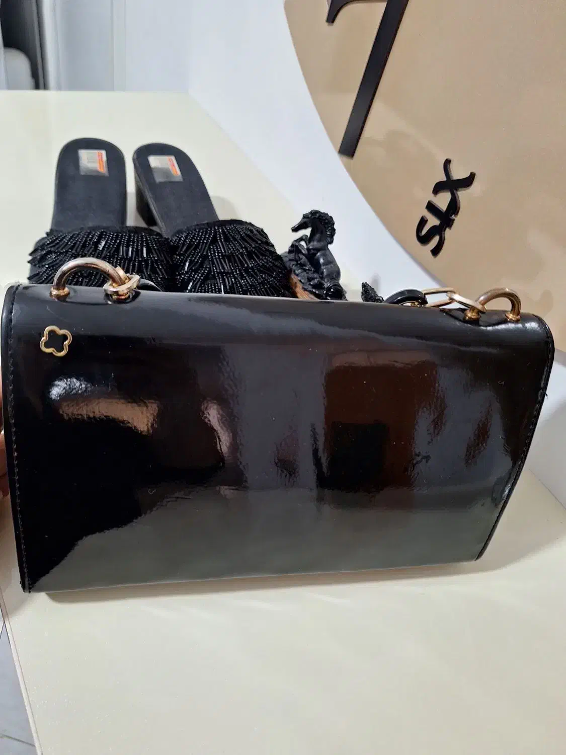 کیف مجلسی ورنی|کیف، کفش، کمربند|کرمانشاه, |دیوار