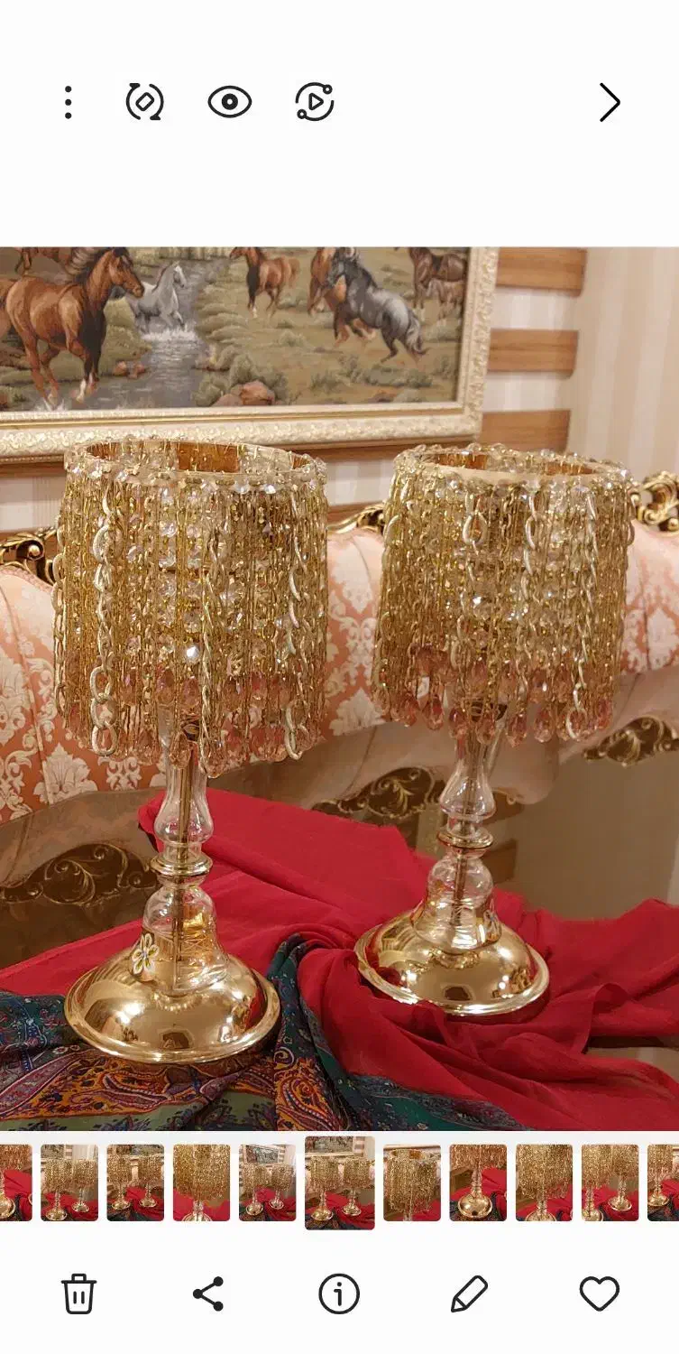 شمعدان|لوستر و چراغ آویز|تهران, مدائن|دیوار