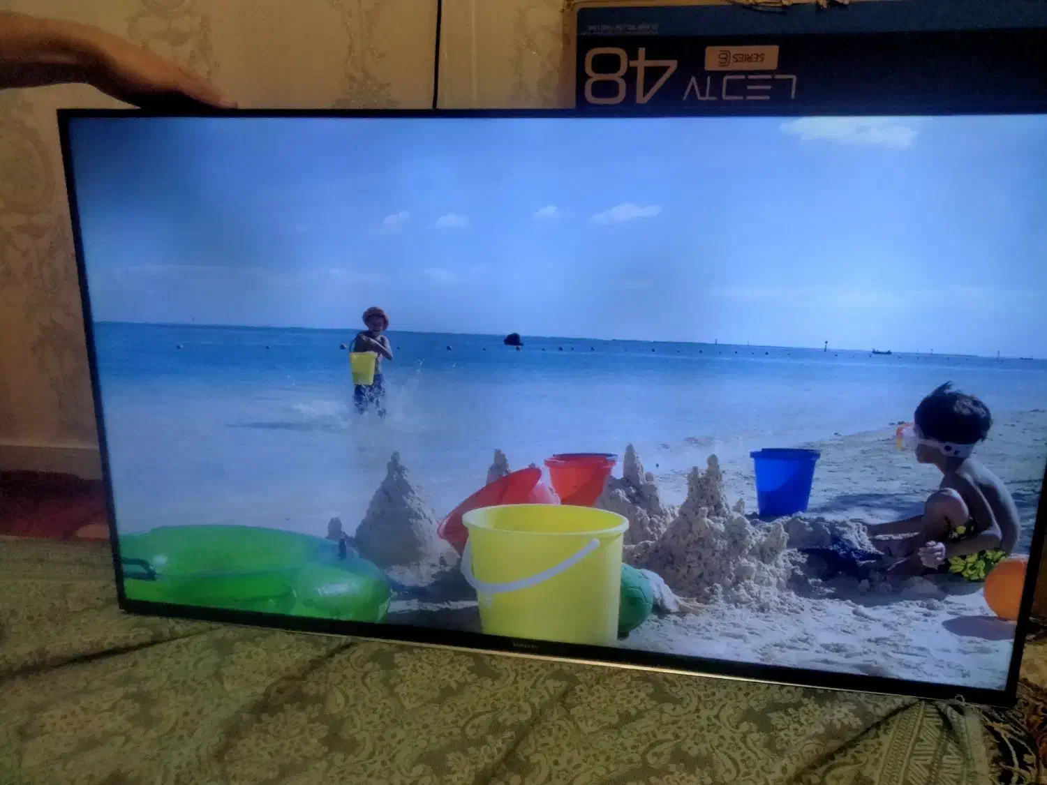 TV سامسونگ اصل اسمارت 48|تلویزیون و پروژکتور|تهران, تهران‌ویلا|دیوار