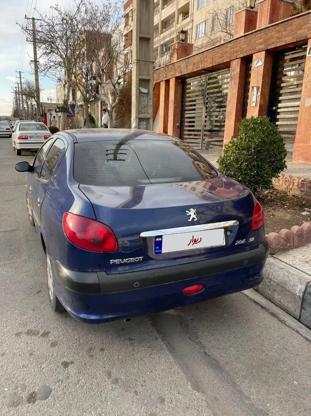 ۲۰۶sd v8مدل ۹۶|خودرو سواری و وانت|کرج, باغستان|دیوار