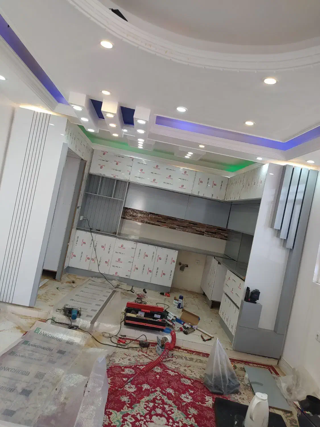 کابینت آشپزخانه و کمد|جاکفشی، کمد، دراور|دزفول, |دیوار