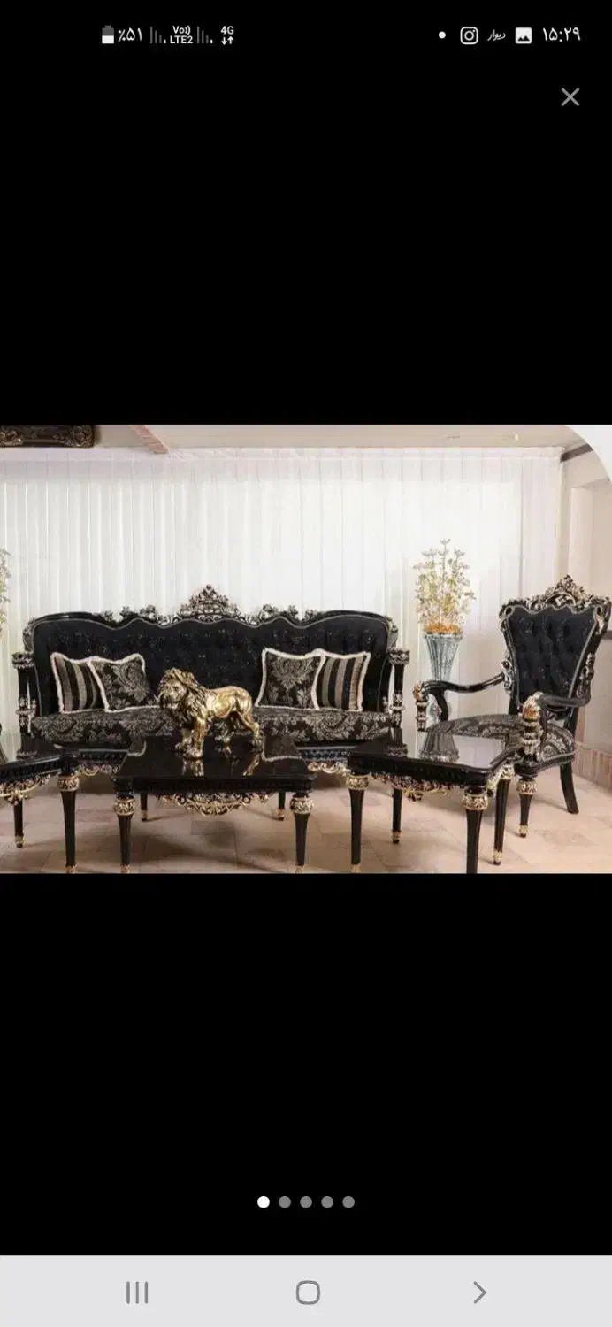 مبل السا|مبلمان خانگی و میز عسلی|اهر, |دیوار