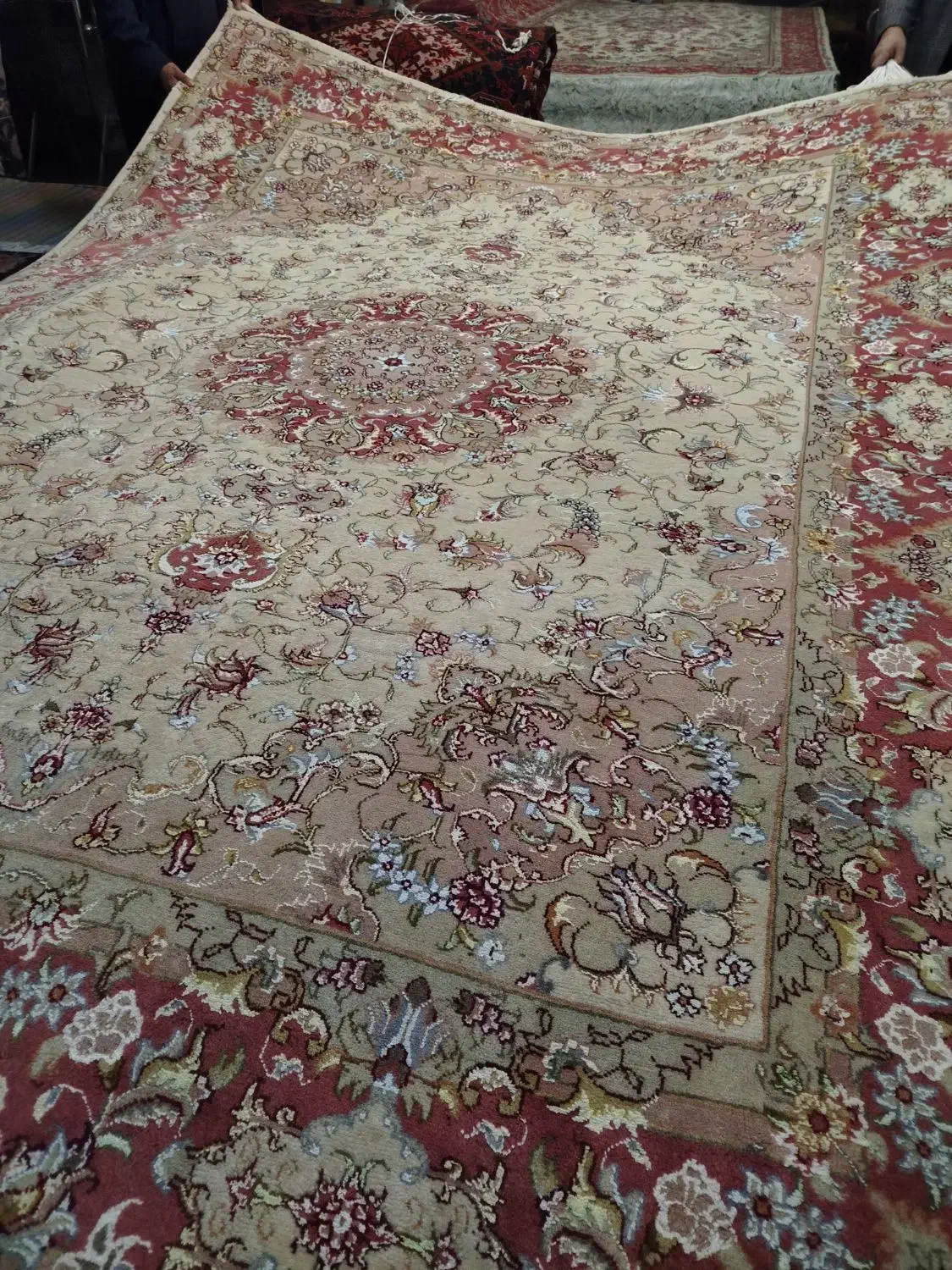 یک جفت فرش دستباف 9متری نقشه علیا|فرش|تبریز, |دیوار