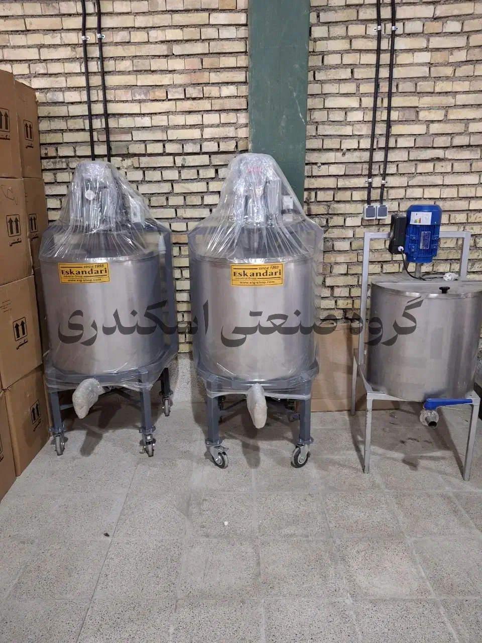 دستگاه کره گیر کره گیری 100 لیتری دوغ ساز مشک|سایر لوازم برقی|گرگان, |دیوار