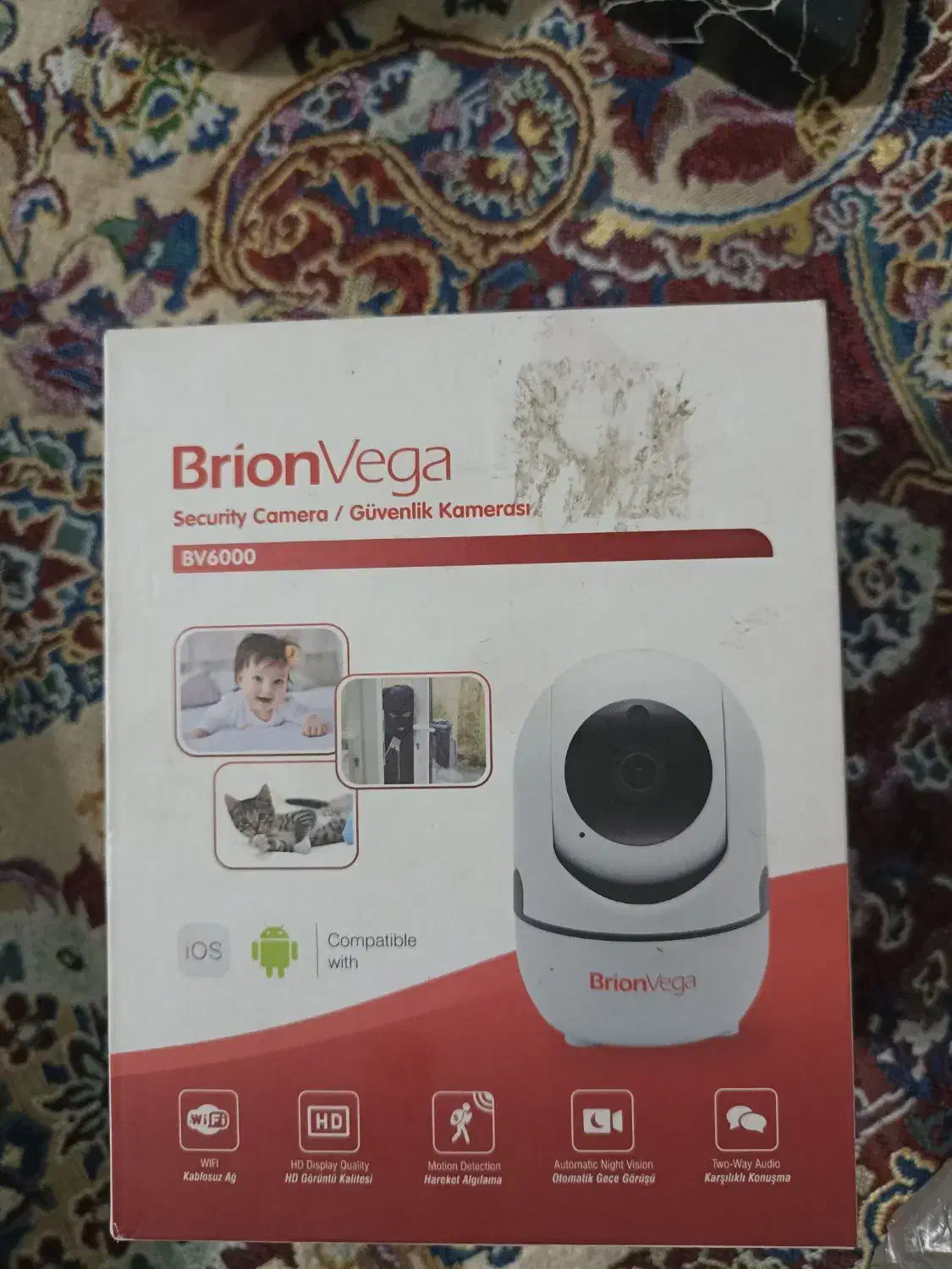 دوربین اتاق کودک|دوربین مداربسته|کلاله, |دیوار