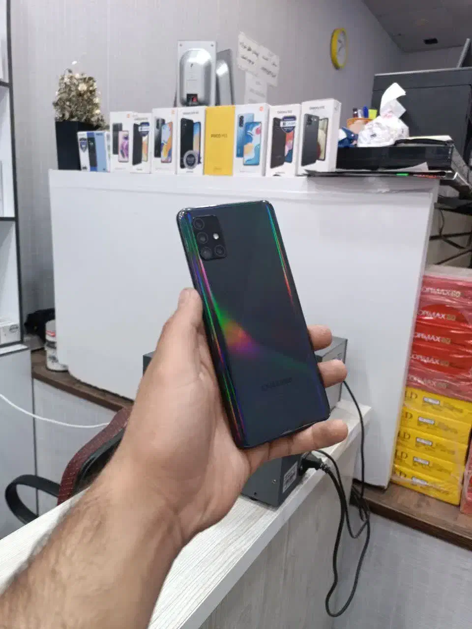سامسونگ Galaxy A51 با حافظهٔ ۱۲۸ گیگابایت|موبایل|قم, زنبیل آباد|دیوار