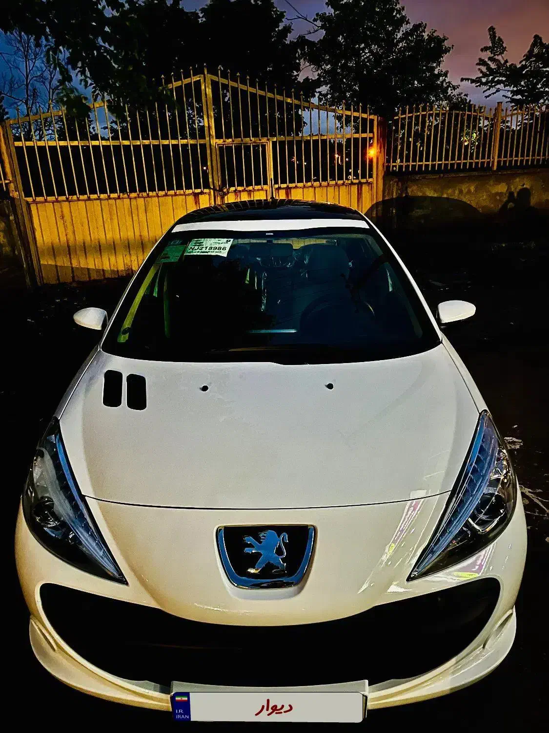 ۲۰۷ پانا در حد خشک|خودرو سواری و وانت|سنگر, |دیوار