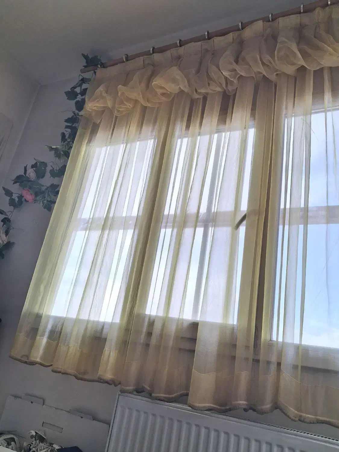 پرده ۱۲ متری ترک و پرده اتاق و رخت اویز|پرده، رانر، رومیزی|کرج, فاز ۲ مهرشهر|دیوار