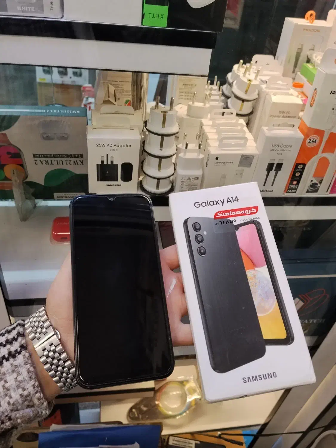 گوشی سامسونگ A14/درحدنوکاملاسالم/موبایل مختاری|موبایل|قرچک, مهدیه|دیوار