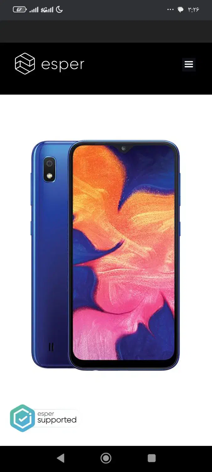 گوشی مبایل ال‌سی‌دی شکسته a10|موبایل|پلدختر, |دیوار