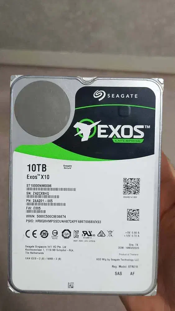 فروش 5 عدد هارد 10 ترا سرور|قطعات و لوازم جانبی رایانه|لامرد, |دیوار