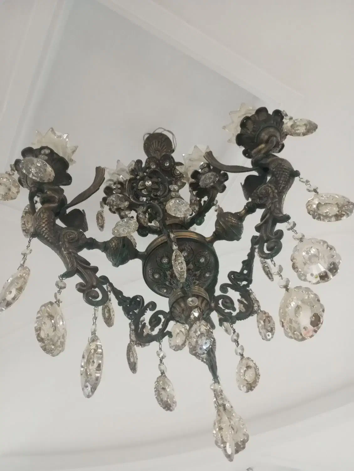 لوستر برنجی و دیوار کوب|لوستر و چراغ آویز|پاکدشت, پاکدشت (مامازند)|دیوار