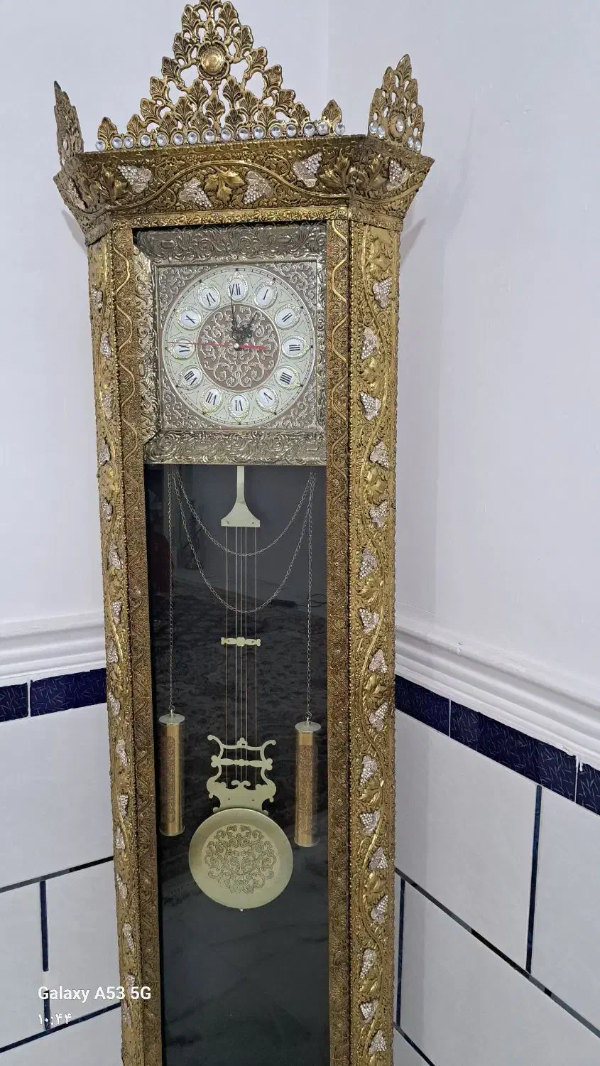 ساعت ایستاده برنجی|ساعت دیواری و تزئینی|گرگان, |دیوار