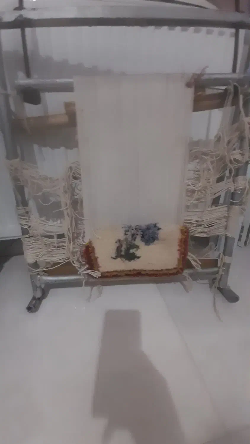 دار قالی ۶۳×۵۳|فرش|همدان, |دیوار