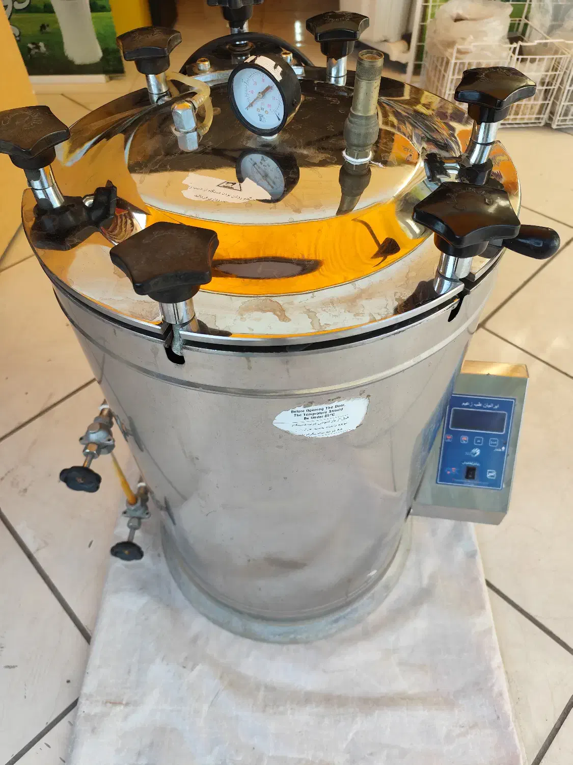 اتوکلاو 25 لیتری آزمایشگاهی سطلی|پزشکی|شیراز, شهرک مفتح|دیوار