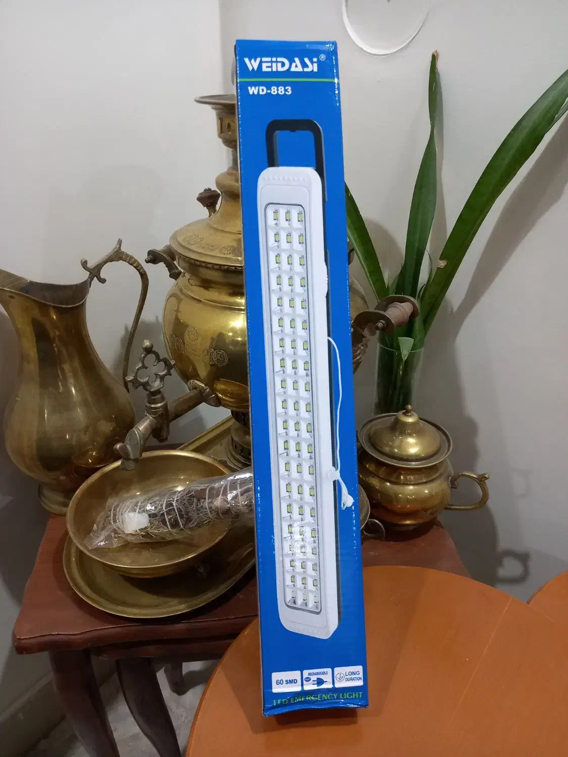 چراغ شارژی اکبند  60ال ای دی جدیدباطری سرخود|لامپ و چراغ|تهران, پرستار|دیوار