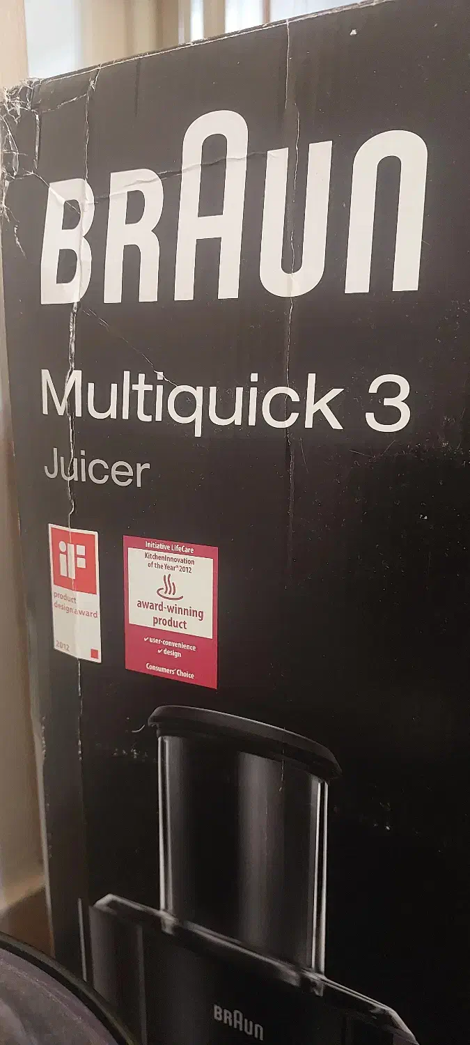 آبمیوه گیری براون در حد نو ( بسیار کم استفاده شده)|آبمیوهگیر و آبمرکباتگیر|تهران, سازمان برنامه جنوبی|دیوار