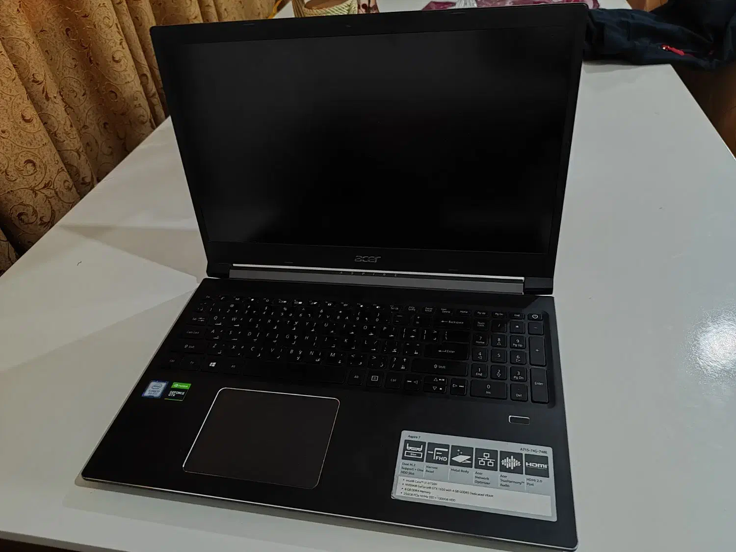 فروش لپتاپ acer aspire 715|رایانه همراه|اهواز, کوی آغاجاری|دیوار