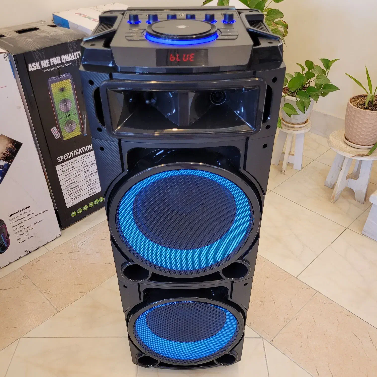 اسپیکر با220 وات صدا  KTS 1707  برند KBROD اصلی|سیستم صوتی خانگی|شیراز, سلطان آباد|دیوار