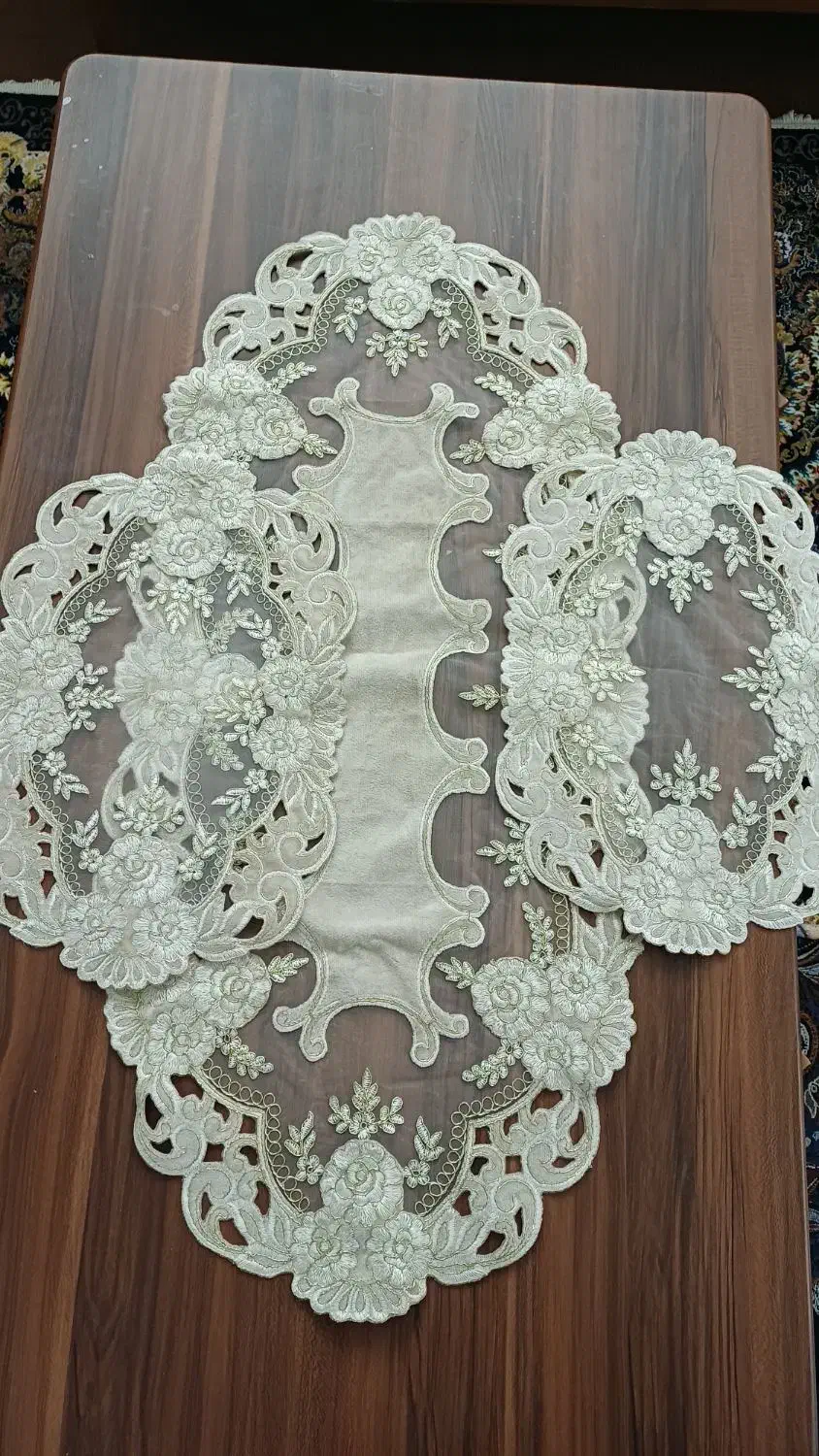 رومیزی|پرده، رانر، رومیزی|قم, ولیعصر|دیوار