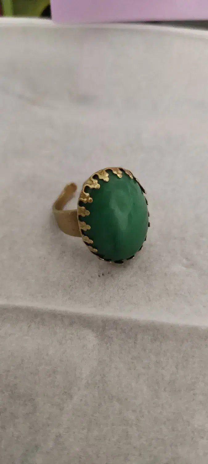 انگشری زمرد30قیراتی|جواهرات|نظرآباد, نظرآباد|دیوار