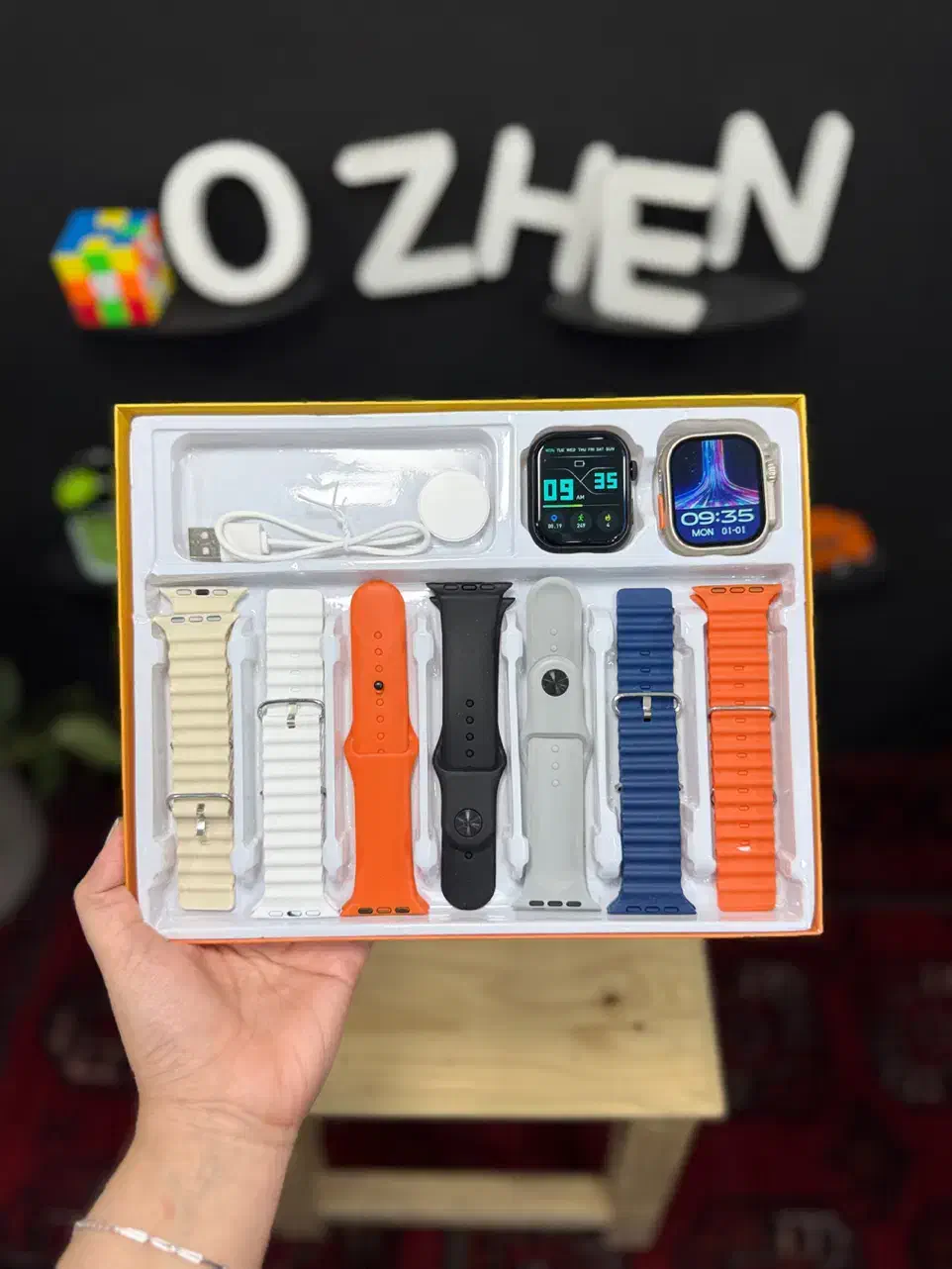 ست ساعت هوشمند D30 ULTRA3+S9 (هفت بند)|ساعت|قم, میرزائیه|دیوار