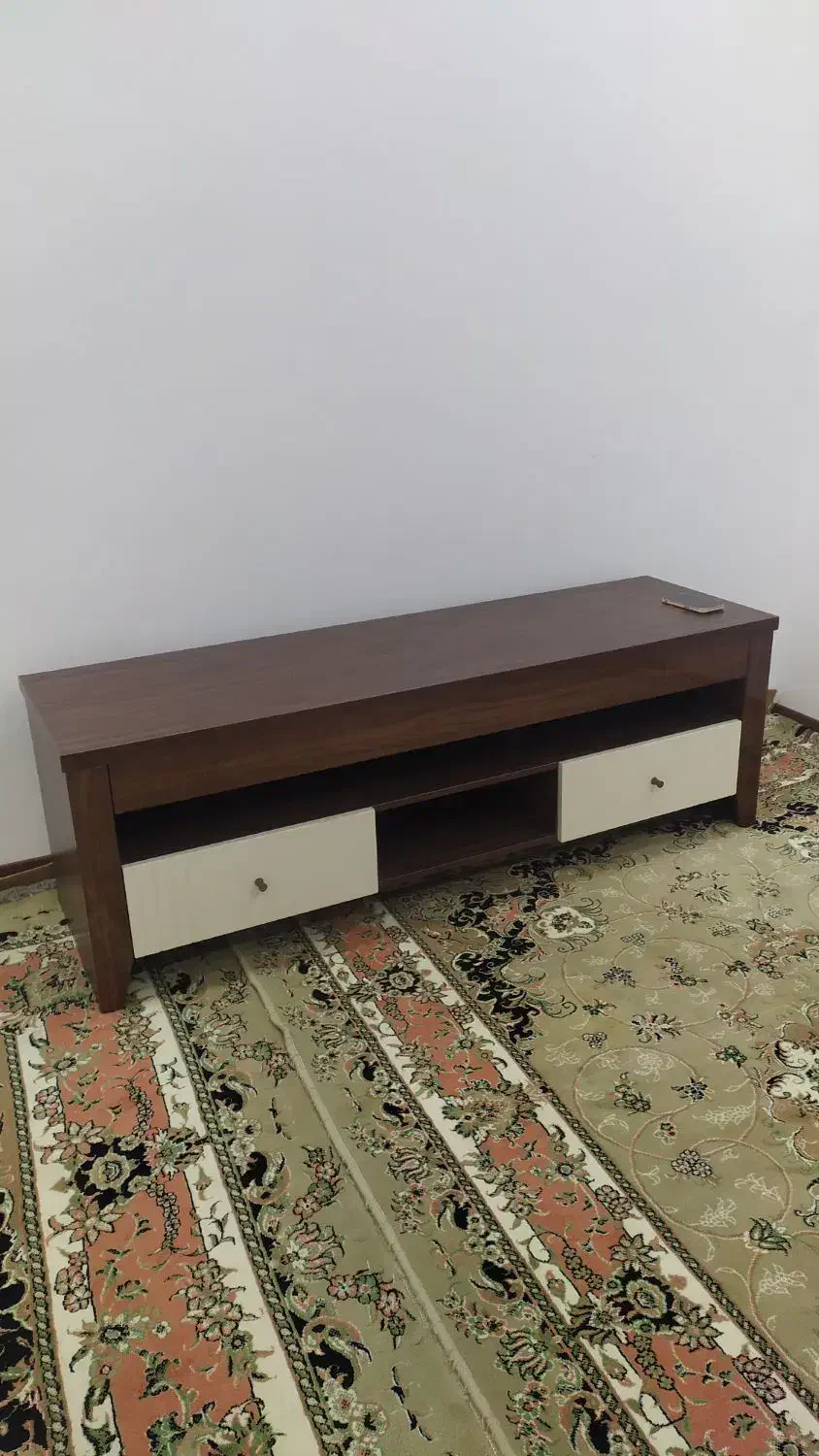 میز تلویزیون چوبی راش درجه یک|میز تلویزیون|قم, باجک یک|دیوار