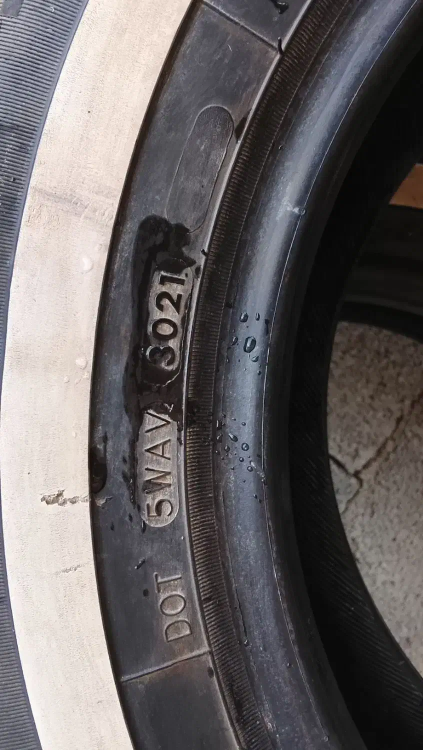 لاستیک پیکان دور سفید|قطعات یدکی و لوازم جانبی|جوانرود, |دیوار