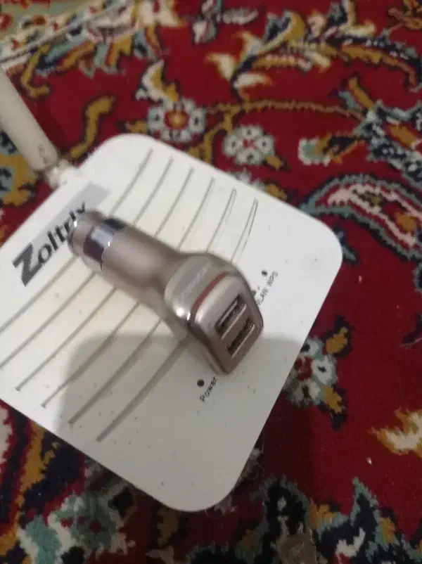 مودم zoltrix  تک پورت و شارژر فندکی ایفون اپل|مودم و تجهیزات شبکه|شاندیز, |دیوار