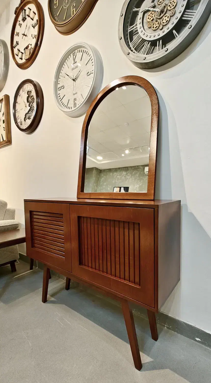 آینه کنسول مدرن|بوفه، ویترین، کنسول|کیش, |دیوار