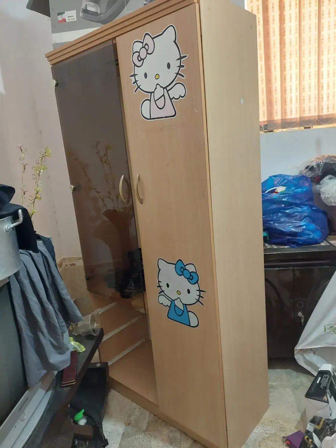 کمد کودک|جاکفشی، کمد، دراور|درودزن, |دیوار