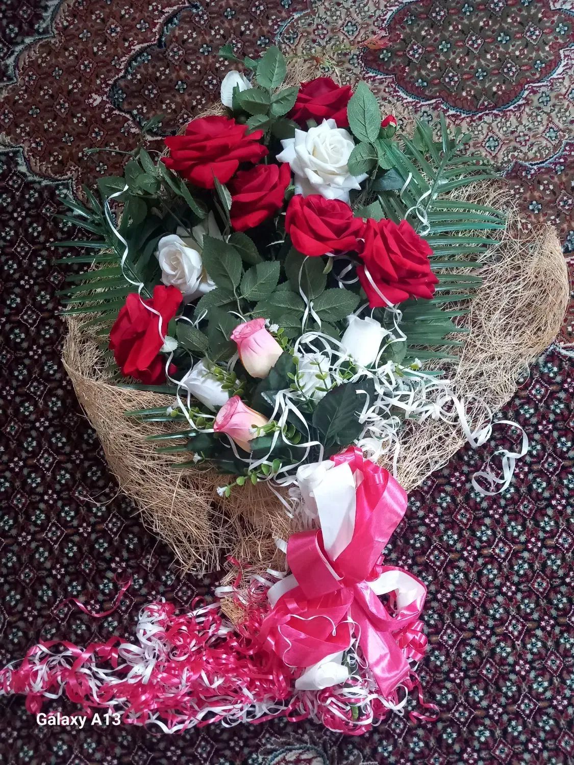 دسته گل مصنوعی|گل مصنوعی|گرمی, |دیوار