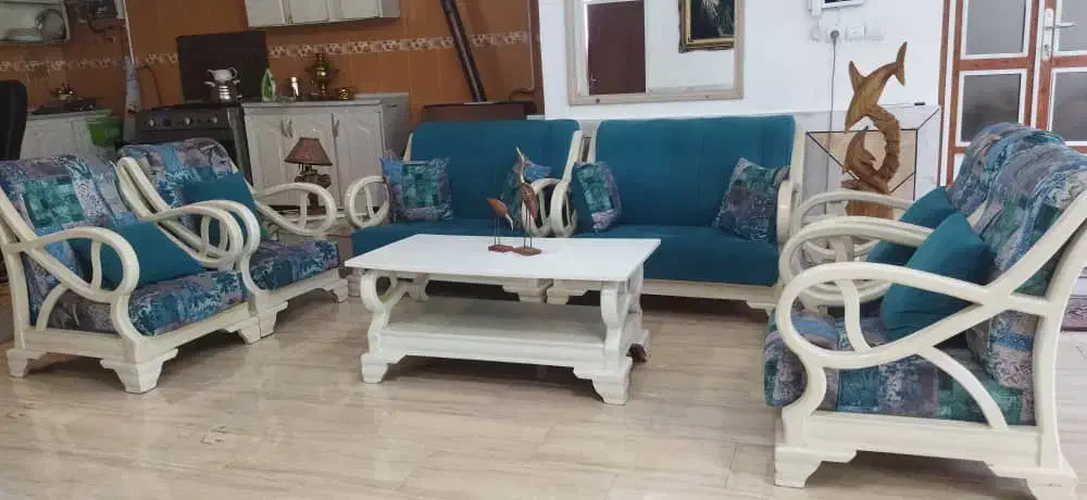 مبل ۸ نفره با میز وسط|مبلمان خانگی و میز عسلی|الیگودرز, |دیوار