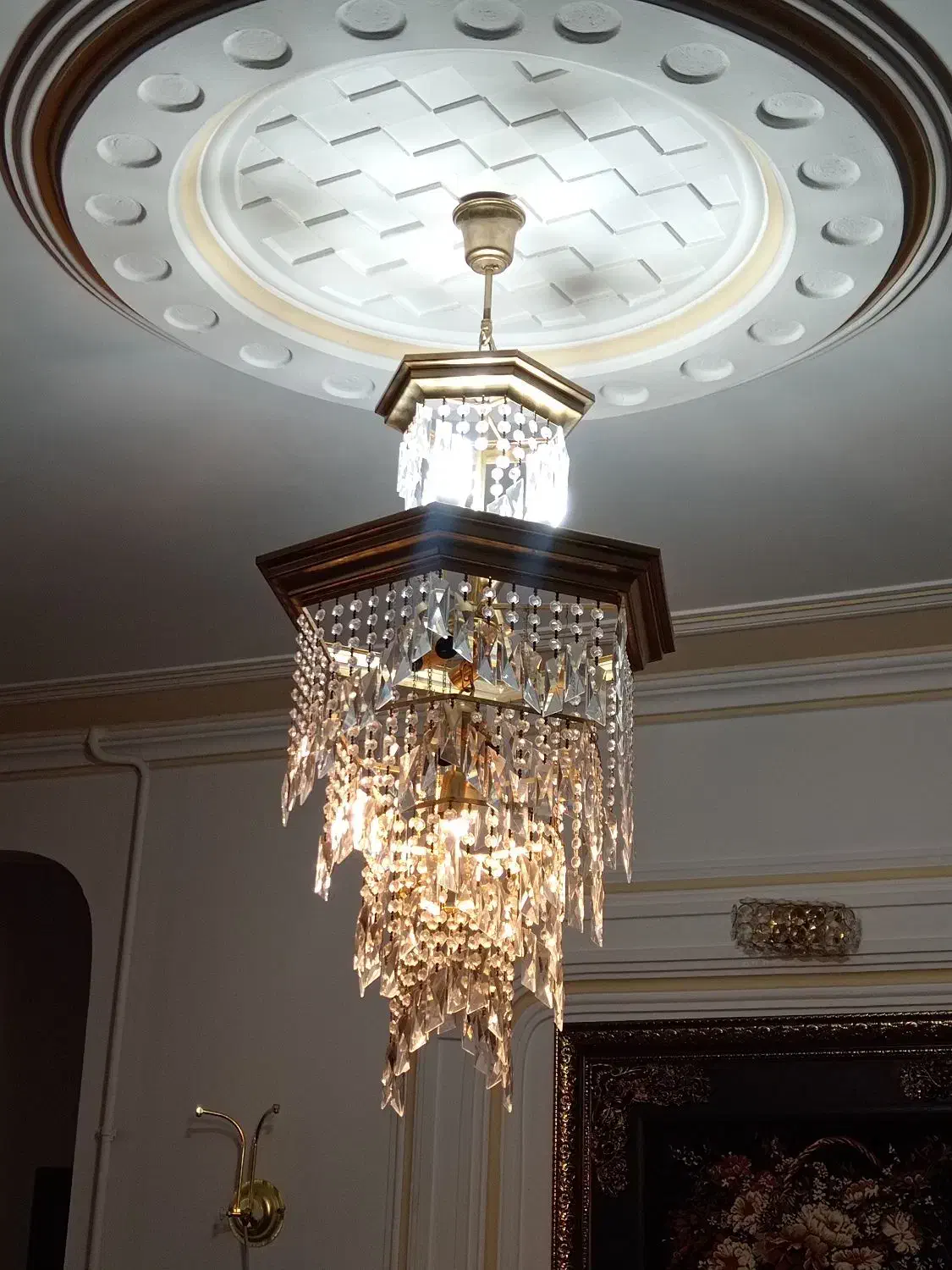 لوستر|لوستر و چراغ آویز|ارومیه, |دیوار