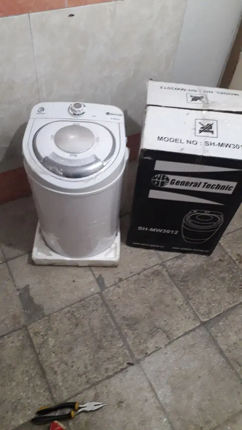 مینی واش ۳ کیلویی  نو  خشک کن|ماشین لباسشویی و خشک‌کن لباس|قم, علی آباد|دیوار