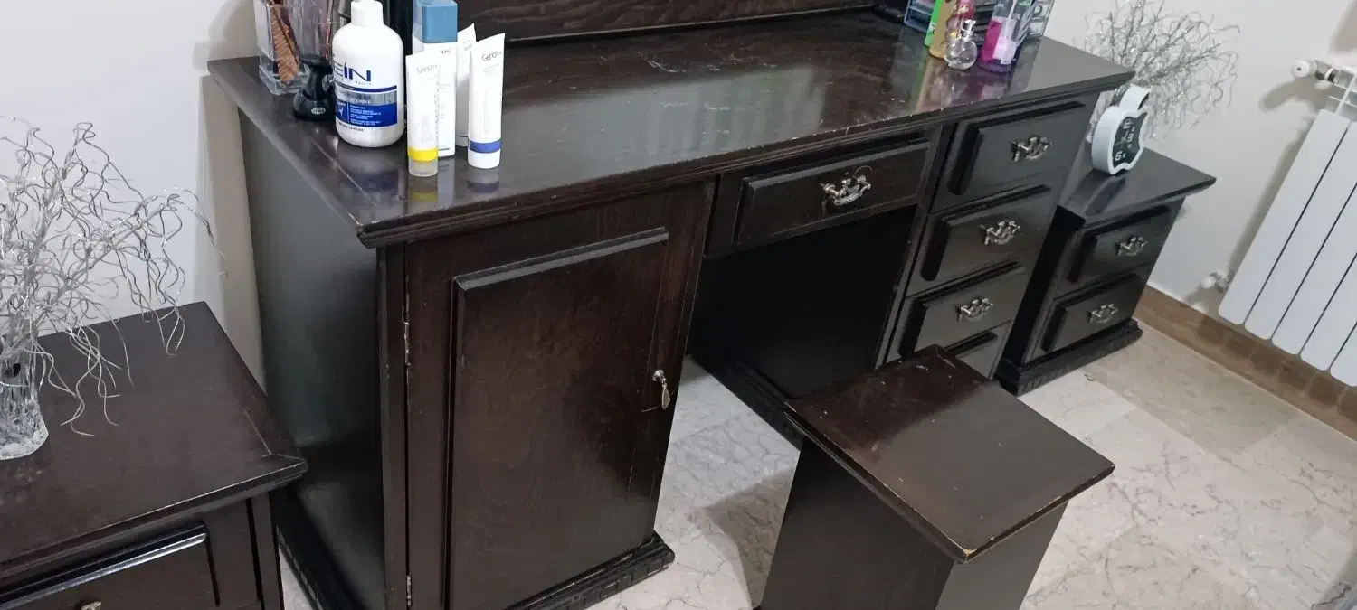 سرویس خواب دو نفره|تخت و سرویس خواب|تهران, علم و صنعت|دیوار