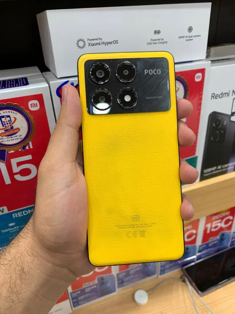 موبایل شیامی poco x6pro گلوبال 512GB 12GB در حدنو|موبایل|تهران, شیخ هادی|دیوار