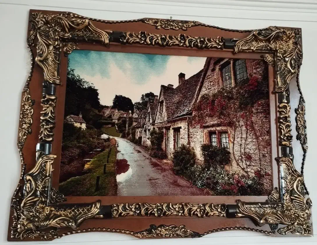 دوعدد تابلو فرش هفتصد شانه مناسب کادو دادن|تابلو فرش|زنجانرود, |دیوار