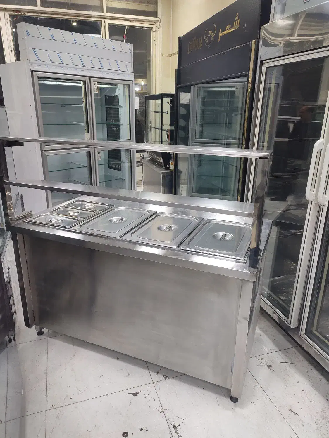 تاپینگ گرم (کانتر گرم) گازی و برقی مشابه آکبند|کافیشاپ و رستوران|نسیمشهر, |دیوار