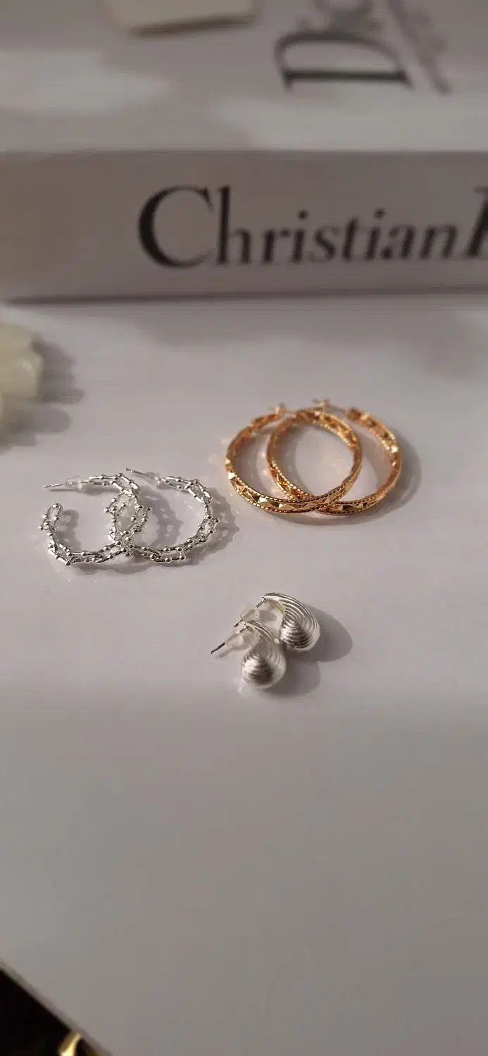 گوشواره میخ نقره|بدلیجات|مشهد, نکاح|دیوار