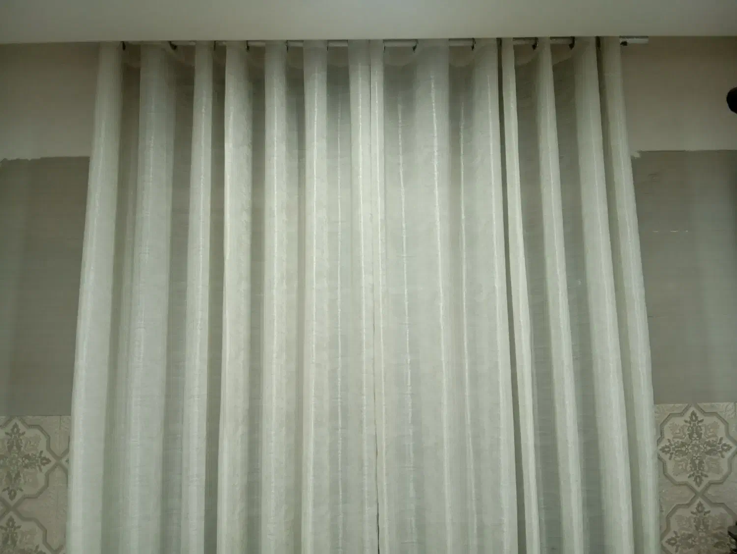 پرده پذیرایی وپرده اتاق خواب و پرده بالکن|پرده، رانر، رومیزی|نسیمشهر, |دیوار