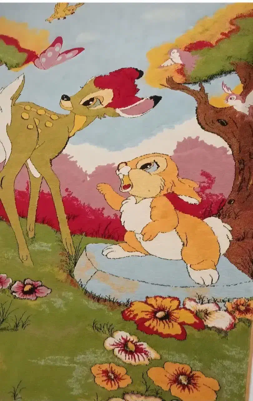 فرش کودک با طرح زیبا|فرش|سمنان, |دیوار