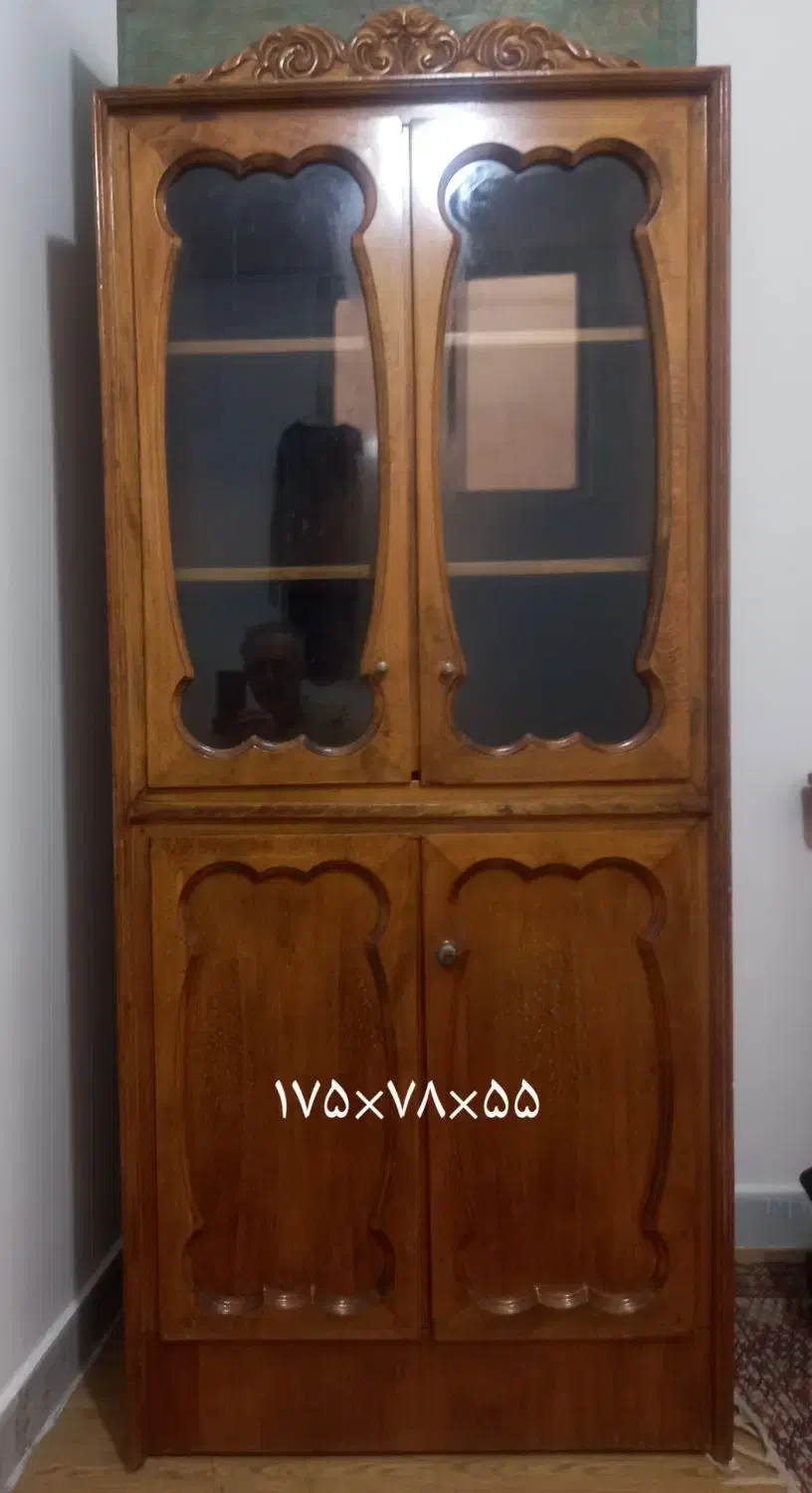 بوفه تمام چوب|بوفه، ویترین، کنسول|شاهرود, |دیوار