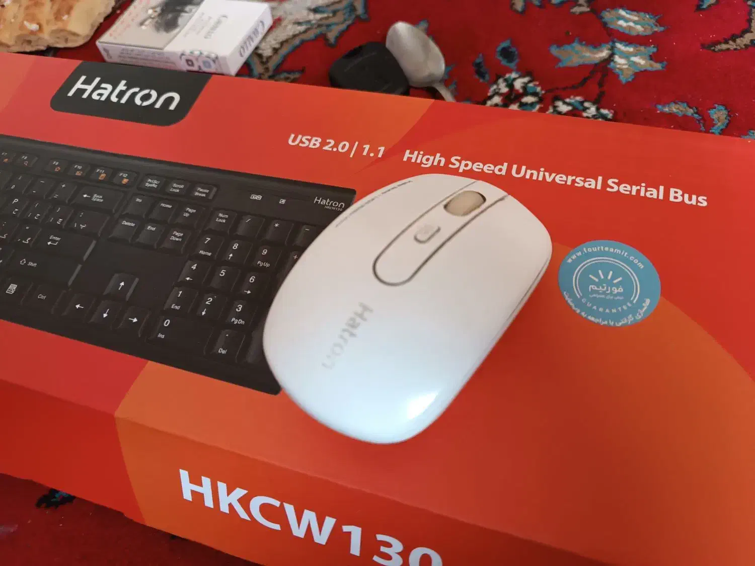 موس بیسیم هترون|قطعات و لوازم جانبی رایانه|مشهد, حجاب (شهرک غرب)|دیوار