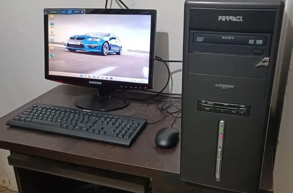 سیستم H110 Ram8GSSD128G Vga2G HDD500G LED19|رایانه رومیزی|قزوین, |دیوار