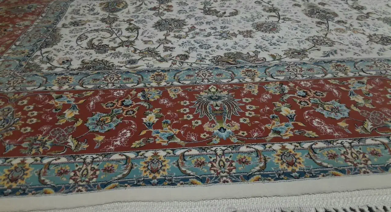 اصل 1200شان نخی 9متر دوتا|فرش|کرمانشاه, |دیوار