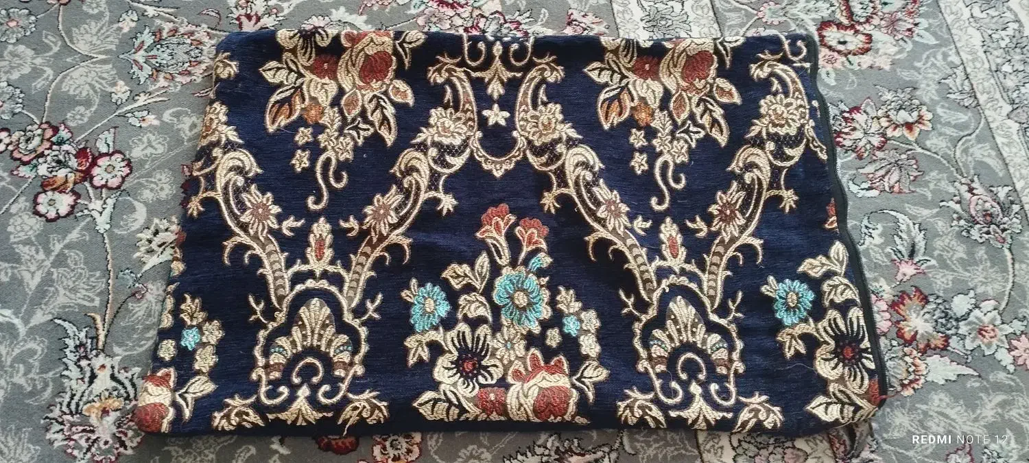 رو بالشتی  سرمه ای 12گوشی|رختخواب، بالش، پتو|جوانرود, |دیوار