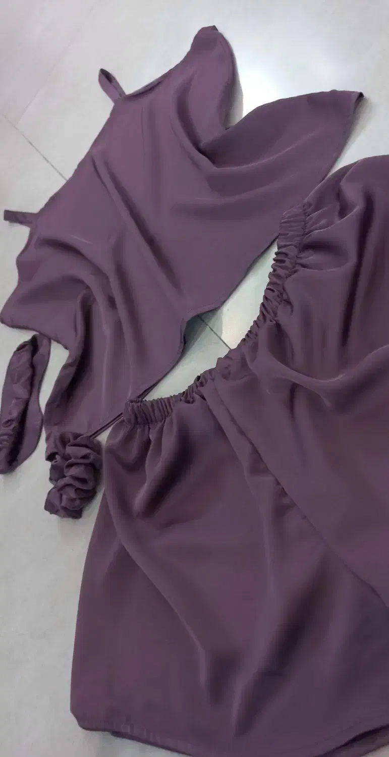 تولیدی لباس خواب ساتن ۴ تیکه|لباس|کاشان, زیارتی|دیوار