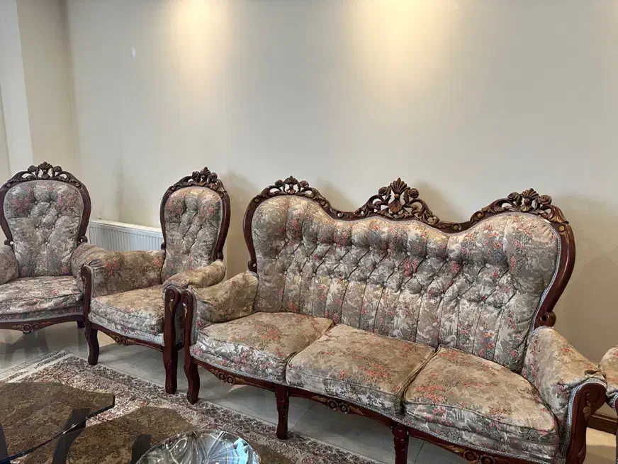 مبل استیل نه نفره|مبلمان خانگی و میز عسلی|فردیس, فردیس|دیوار