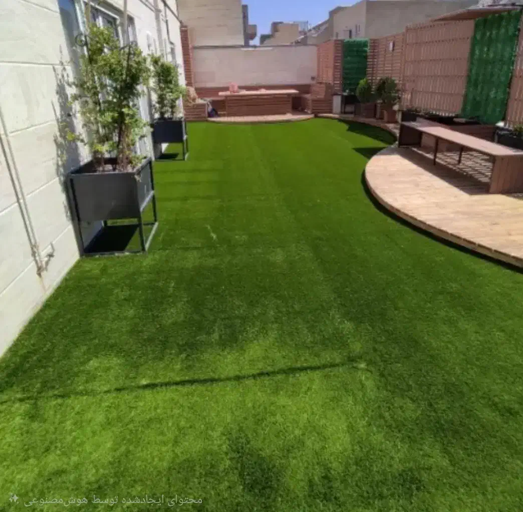 چمن مصنوعی|مصالح و تجهیزات ساختمان|یزد, |دیوار